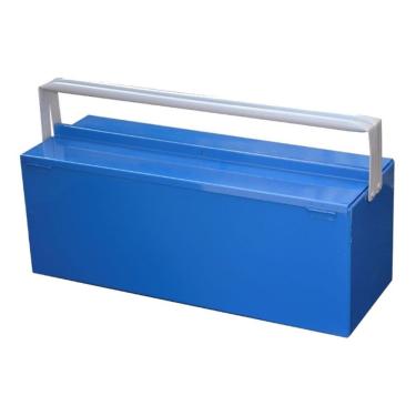 Imagem de Caixa de Ferramentas Alta B-033.OM com Alça e Suporte para Parafusos 40cm Chapa de Aço Carbono Ouro Minas