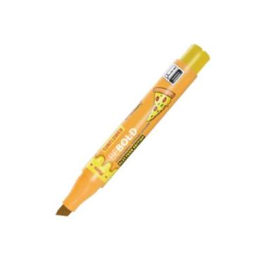 Imagem de Marca Texto Com Aroma de Frutas Be Bold NEWPEN, Laranja (Pizza)