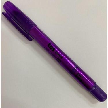 Imagem de Marca Texto em Gel Twist Retrátil - TRIS -, Roxo
