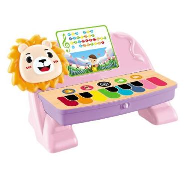 Imagem de Brinquedo Musical Educativo Piano Eletrônico Touch Criança - Cardoso T