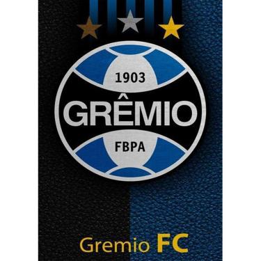 Imagem de Kit 3 Placas Decorativas Gremio Football 30x20cm