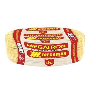 Imagem de Fio Cabinho Flexível Megatron 1,5 Mm Rolo Com 100M Amarelo