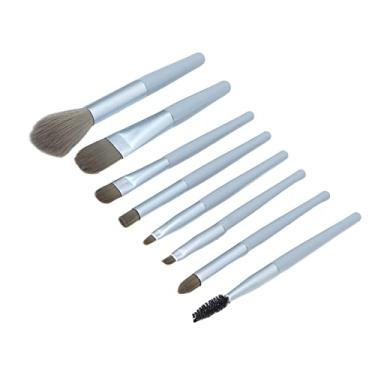 Imagem de Pincel de pó facial, conjunto de pincéis de maquiagem para mulheres