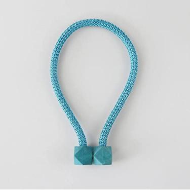 Imagem de Cinta de cortina cortina criativa fivela magnética sem perfuração, sem instalação, fivela de cortina, amarração de corda de amarração, T2,1 Pçs