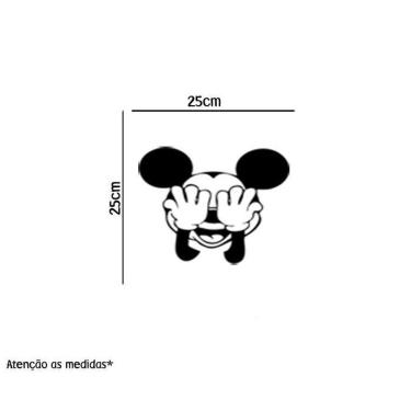 Imagem de Adesivo Para Vaso Sanitário Mickey