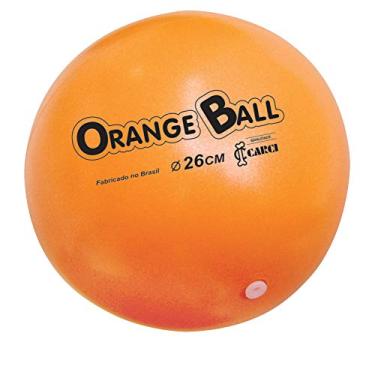 Imagem de Bola Para Exercícios Orange Ball - Diâmetro 26Cm, Carci