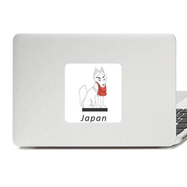 Imagem de Adesivo de vinil de raposa famoso japonês, para laptop, decoração de PC