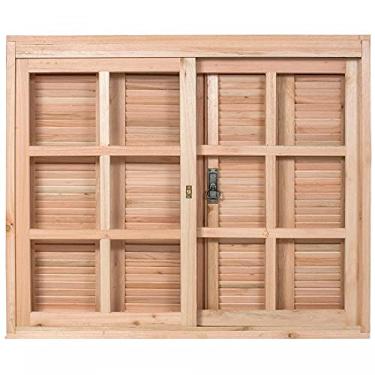 Imagem de Janela 4 Folhas com Caixilhos de Correr para Vidros Quadriculados e Venezianas de Abrir Rondosul