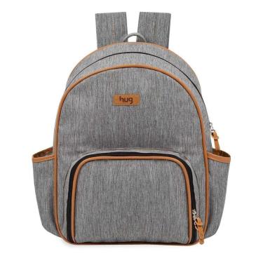Imagem de Mochila de Maternidade Hug Nova York Cinza-Unissex