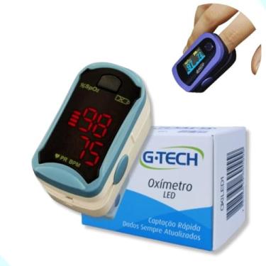 Imagem de Oxímetro G-TECH Led Com Capa De Proteção E Estojo