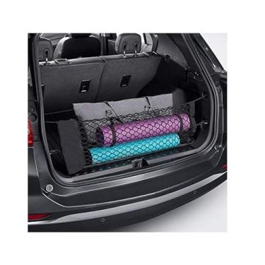 Imagem de Rede de carga de malha elástica automotiva estilo envelope para Chevrolet Equinox 2018-2025 - Organizador de porta-malas e armazenamento - Rede de carga para SUV - Organizador de transporte de