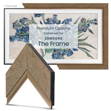 Imagem de Quadros de TV Deco – Moldura inteligente de bronze contemporânea, compatível apenas com Samsung The Frame TV (32 polegadas, compatível com quadros de TV 2021-2023)