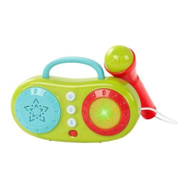 Imagem de Almencla Crianças microfone karaokê máquina de brinquedo karaokê cantando máquina durável crianças brinquedo karaokê máquina para adolescentes meninas meninos