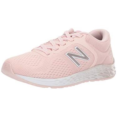 Imagem de New Balance Tênis de corrida infantil Fresh Foam Arishi V2 Bungee, Oyster Rosa/Rosa Mist, 2 Wide Infant