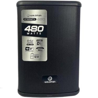 Imagem de Caixa amplificada waldman 8 portatil ativa c/ bateria et-480