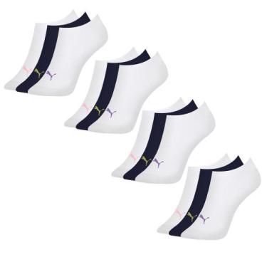 Imagem de 12 Pares De Meias Esportiva Sport Modelo Feminino Invisível Sapatilha 
