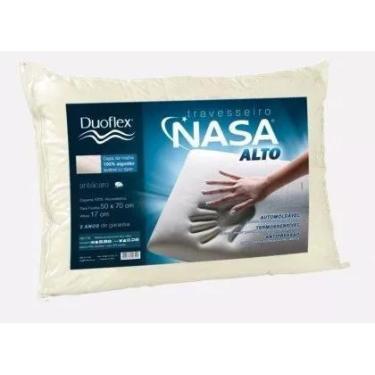 Imagem de Travesseiro Nasa Alto 17cm Altura Viscoelastico Duoflex, 1