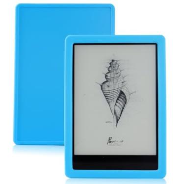 Imagem de Mingfeng Capa traseira de silicone macio para Onyx Boox Poke5 Poke5s Poke2/3/4/lite capa protetora fina para eBook Boox Poke4S 2023 Funda 6.0 (azul, Boox poke2/3/4/4s)