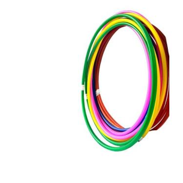 Imagem de 35 Bambolês Arco Argola Circuito Reforçado 55Cm Coloridos - MOR