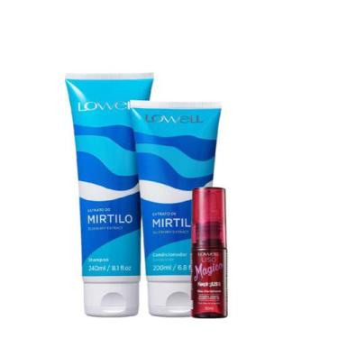 Imagem de Kit Lowell Extrato de Mirtilo Home Care Magico (3 Produtos)