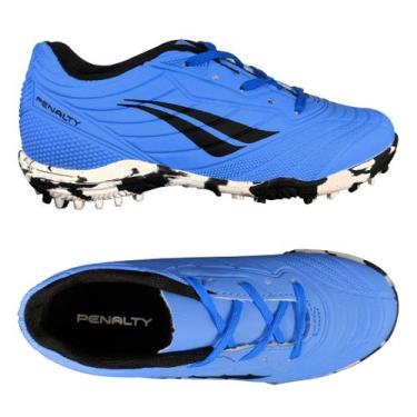 Imagem de Chuteira Tênis Society Infantil Matis Kids Penalty Com NF, Azul, 28, Ú