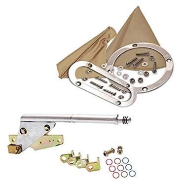 Imagem de American Shifter Kit de câmbio 395950 (PG 6" E Kit de acabamento de grampo de cabo de freio para D4F50, 1 pacote)