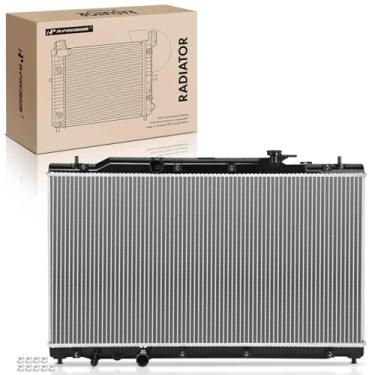 Imagem de A-Premium Conjunto de radiador de arrefecimento do motor compatível com Honda Civic 2022 2023 2024, número de substituição 1901064SA01