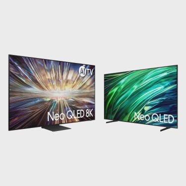 Imagem de Ai Big TV 75 Neo qled 8K 75QN800D 2024 + ai TV 55 Neo qled 4K 55QNX1 2024