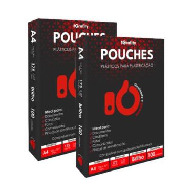 Imagem de Plastico Plastificação 200 Grafity A4 (220x307mm) 0,07 175 Micras