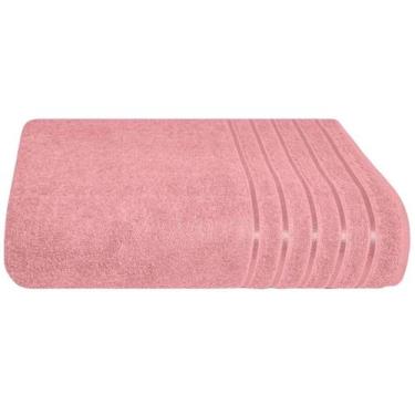 Imagem de Toalha banhão 100% algodão 90x150 cm teka comfort, Rosa