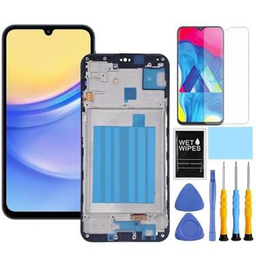 Imagem de ZTOOYO Tela de substituição AMOLED para Samsung Galaxy A15 5G para Samsung A15 4G/5G com kit de moldura A156u A156m A156f s156vl A156w LCD Touch Display digitalizador com ferramentas 6,6 '' preto