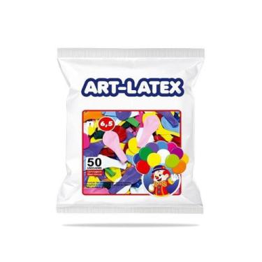 Imagem de Bola de aniversario 6,5 - sortidas redondo - ART LATEX