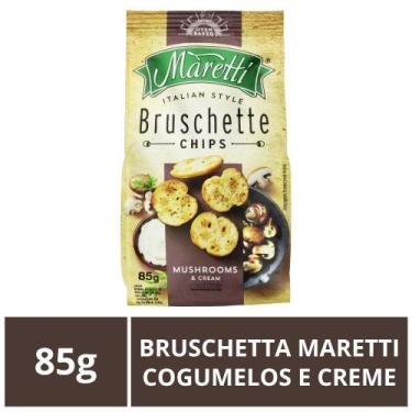 Imagem de Bruschetta Italiana Maretti, Cogumelos e Creme, 85g