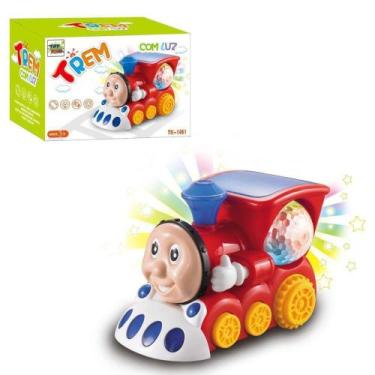 Imagem de Brinquedo Infantil Trem Trenzinho com Globo de Led e Som - Toy King