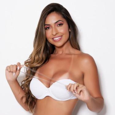 Imagem de Sutiã sem alça c/ Enchimento e Alças de Silicone - Sutian Gina - Tiê L