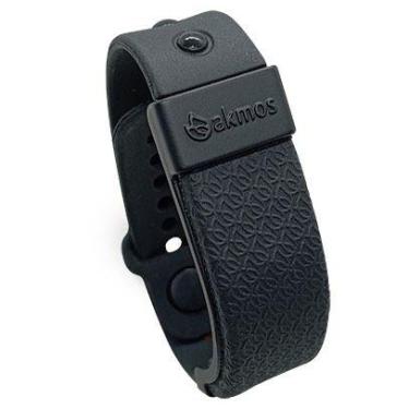 Imagem de Bracelete Nano All Black AKMOS, Preto, G/GG 22 CM