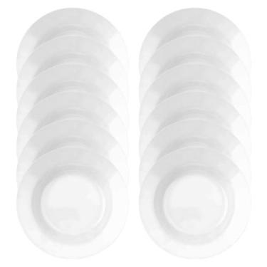 Imagem de 12 Pratos Fundo Melamina 25cm Buffet Bares Restaurantes Hotel - Best