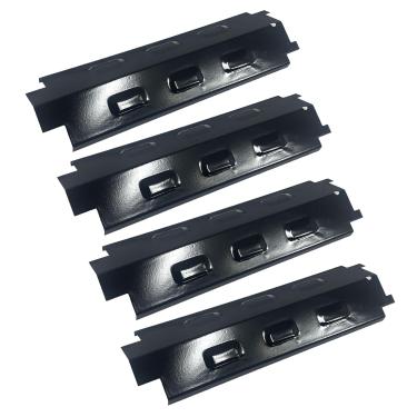 Imagem de Direct Store Parts DP131 (pacote com 4) Pratos de calor de aço de porcelana de substituição para Charbroil, Master Chef, Thermos, Master Forge, Brinkmann, Savor Pro, Grill King, Kmart Gas Grill