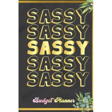 Imagem de Sassy Budget Planner: 2022 Monthly Budget Book Easy Use 12 Month Financial Organizer with Expense Tracker Notebook