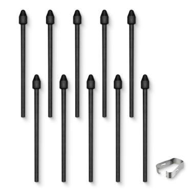 Imagem de 10 pontas notáveis para caneta Maker, pontas de substituição adequadas para notáveis 2/1 Samsung S Pen BOOX Super Note Stylus, fibra HB para melhorar a resistência ao desgaste e notas