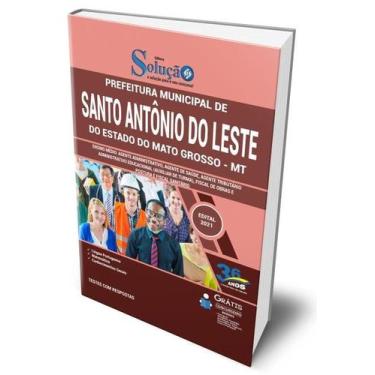 Imagem de Apostila Prefeitura de Santo Antônio do Leste - MT - Ensino Médio - Ed
