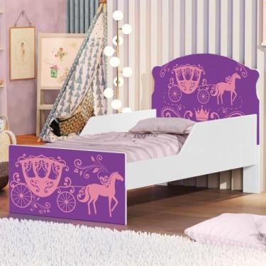 Imagem de Mini Cama Carruagem de Princesa Com Colchão - CasaH