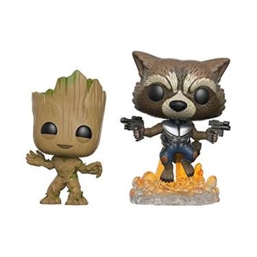 Imagem de Funko Pop! Groot & Rocket ? Guardians of the Galaxy Vol. 2 (FYE Exclusive)