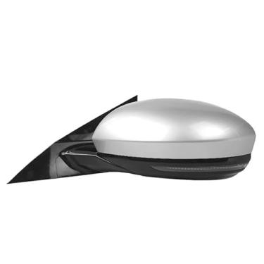 Imagem de Conjunto de espelho retrovisor lateral de carro compatível com Nissan Altima SR 2019 2020 2021 2022 2023 Auto com câmera elétrica dobrável aquecimento(12 Wire Left-02)