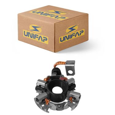 Imagem de Porta Escova Motor Partida Fiat Palio Siena Uno 12V Unifap
