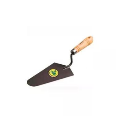 Imagem de Colher de Pedreiro Reta 7 em Aço com Cabo de Madeira - Tramontina, 7"