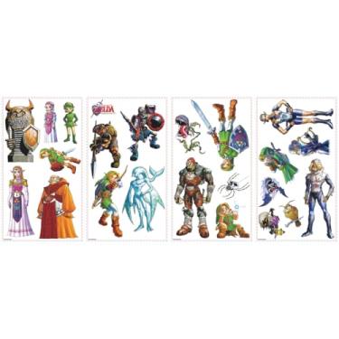 Imagem de RoomMates RMK2780SCS Zelda: Adesivos de parede 3D Ocarina Of Time, multicolorido