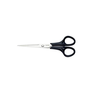 Imagem de Tesoura Para Cabelo Tramontina Supercort Com Lâmina Em Aço Inox E Cabo De Polipropileno Onix 6" Tramontina