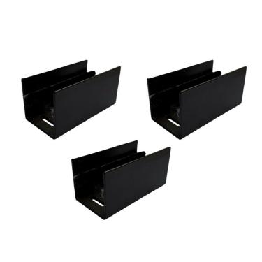 Imagem de Pino Guia Porta De Correr (3un) Preto