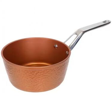 Imagem de Panela Bergner Origen Em Alumínio E Base De Indução 16 Cm Dourado